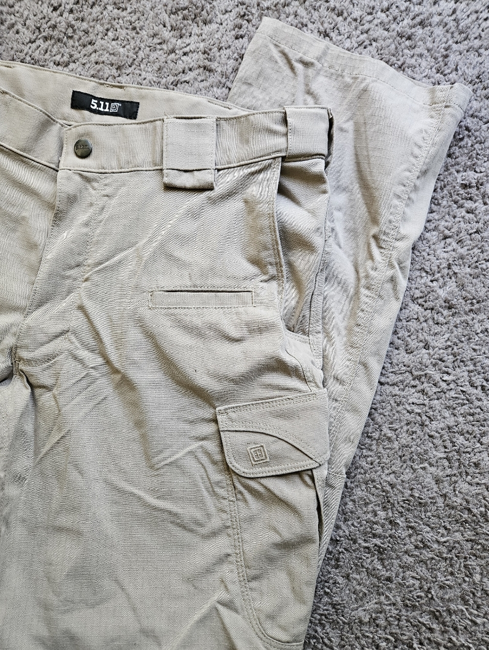 5.11 Tactical Men's Khaki/Tan Cargo Pants 34x34